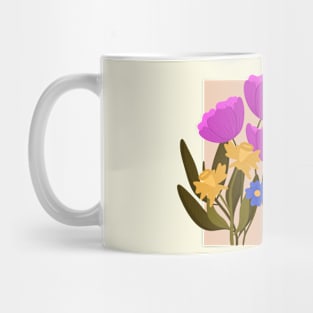 Wild Flowers Growing Mug